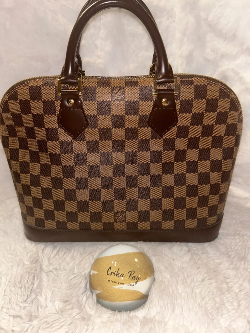 Louis Vuitton Damier Ebene Alma‎ PM